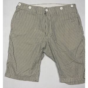 Visvim Gingham Check Shorts Size Medium Made in Japan FIL Cubism